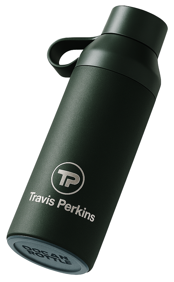 Travis Perkins branded Ocean Bottle