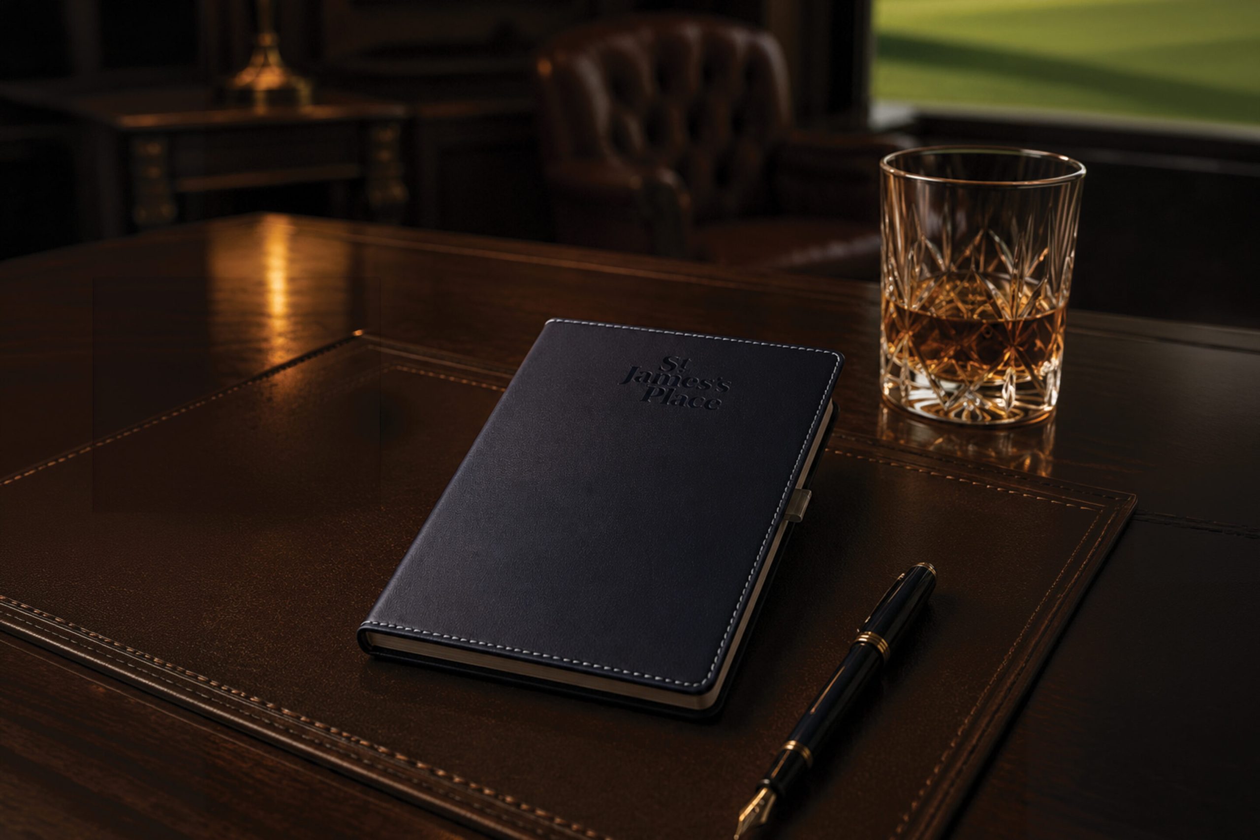 St. James's Place branded notebook