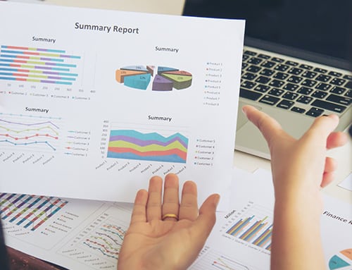 Webshop reporting and insight dashboard